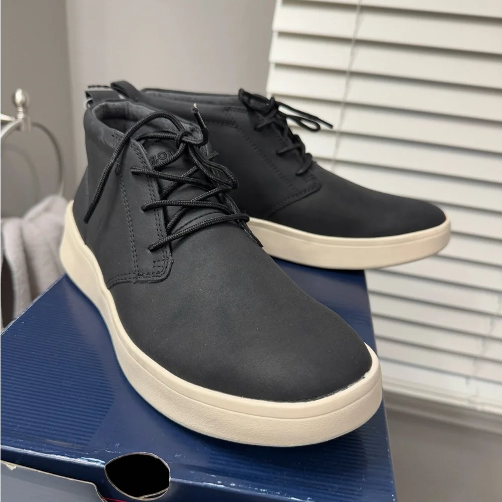 🥾🆕IZOD Men’s Black Chukka Boots, Size 8🥾